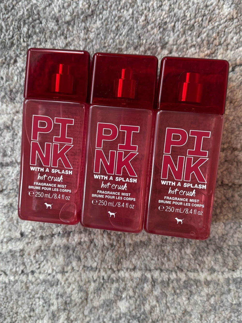 VS PINK- hot crush fragrance mist bundle